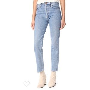 Goldsign The Benefit High Rise Relaxed Jeans 24